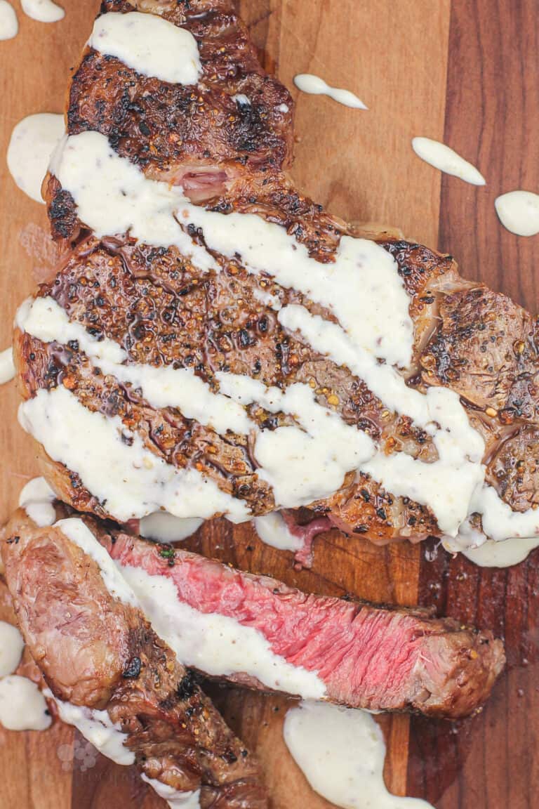Grilled Steak with Horseradish Dijon Sauce Erica's Recipes