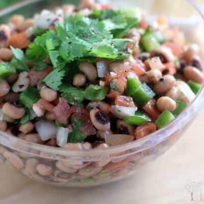 New Year's Eve Black-Eyed Pea Salsa