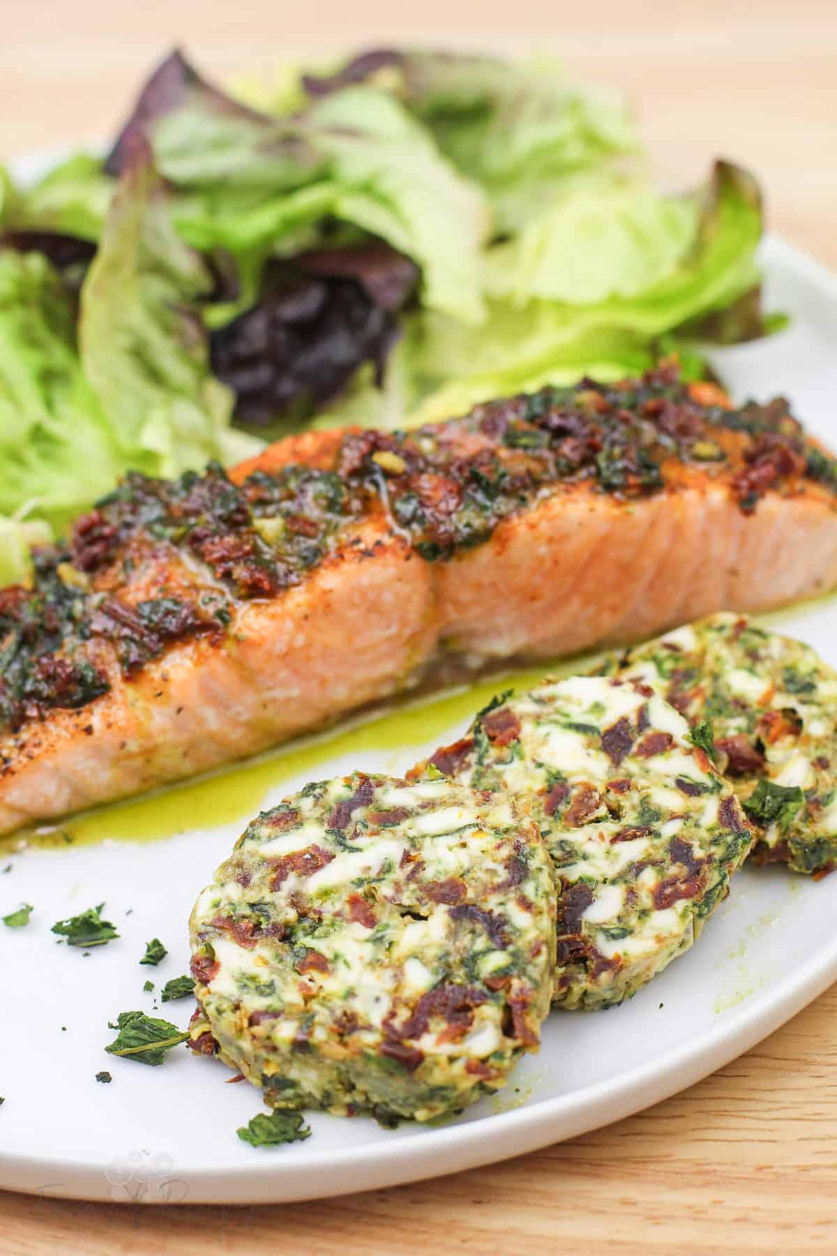 Sundried Tomato Basil Finishing Butter Erica's Recipes compound butter