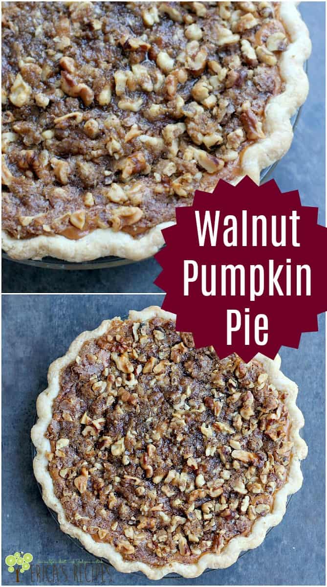 Walnut Pumpkin Pie