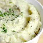 Cream Cheese Smashed Potatoes
