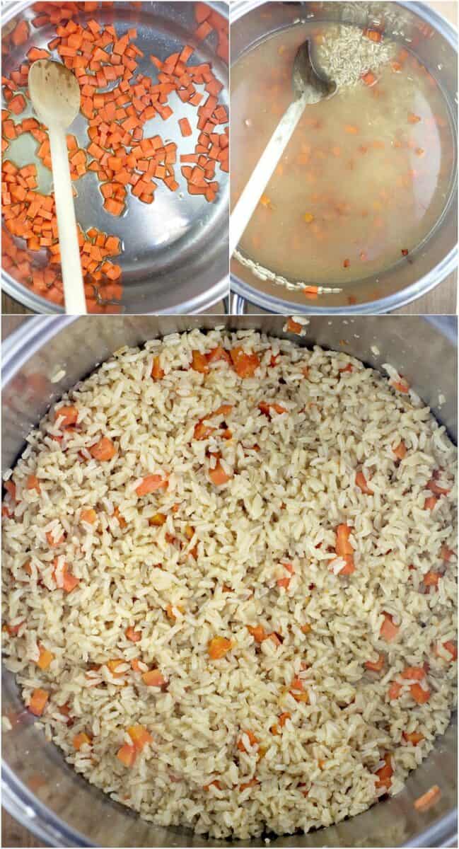 Vegetarian Rice Casserole – Erica's Recipes – brown rice casserole