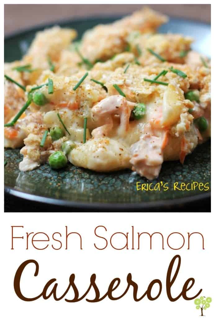 Fresh Salmon Casserole from EricasRecipes.com