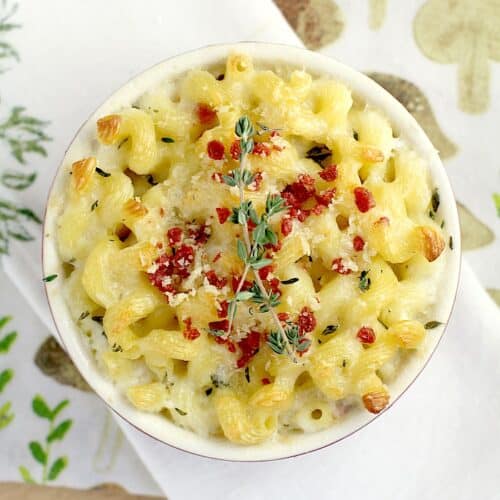 White Wine Mac and Cheese - Fork in the Kitchen