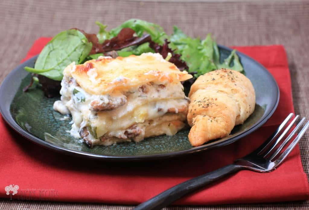 End of Summer Lasagna | EricasRecipes.com