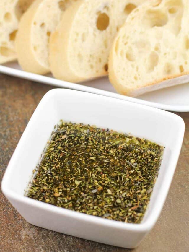 Olive Oil Bread Dip