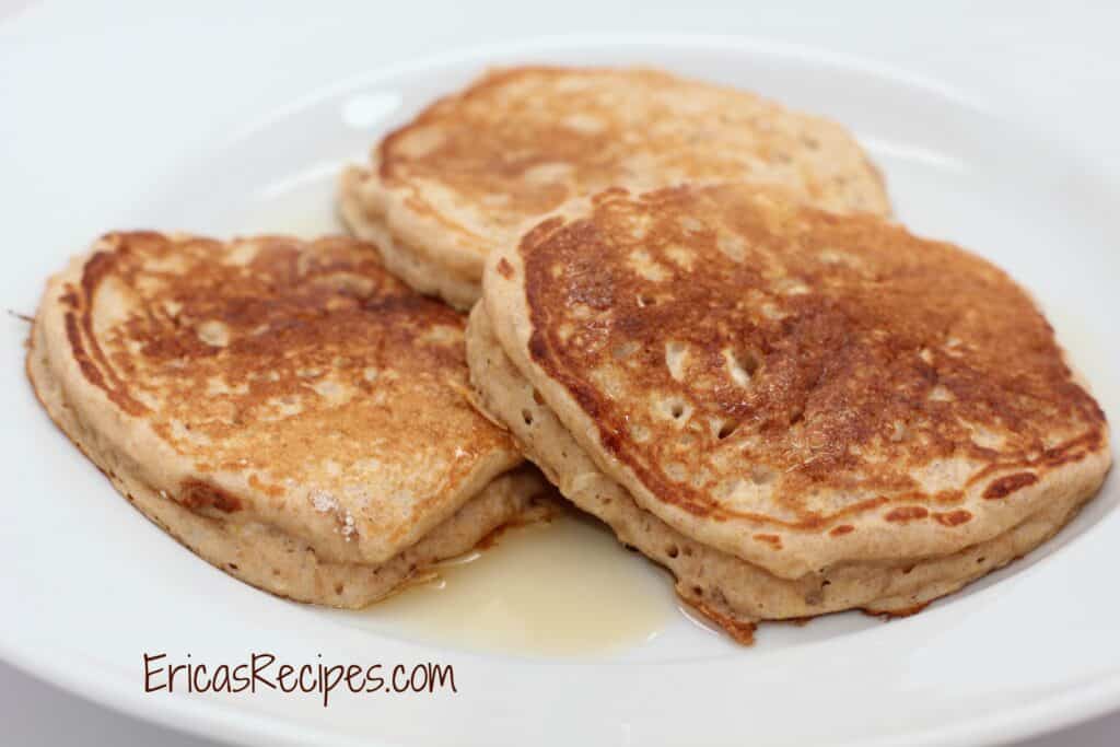 Preworkout Oatmeal Buttermilk Pancakes