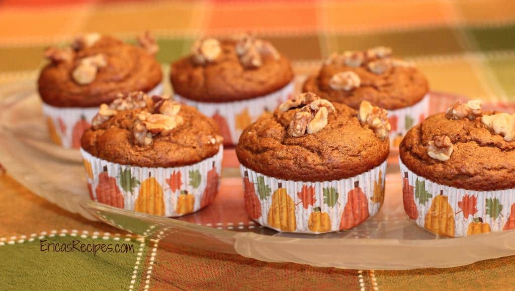 Healthy Pumpkin Muffins