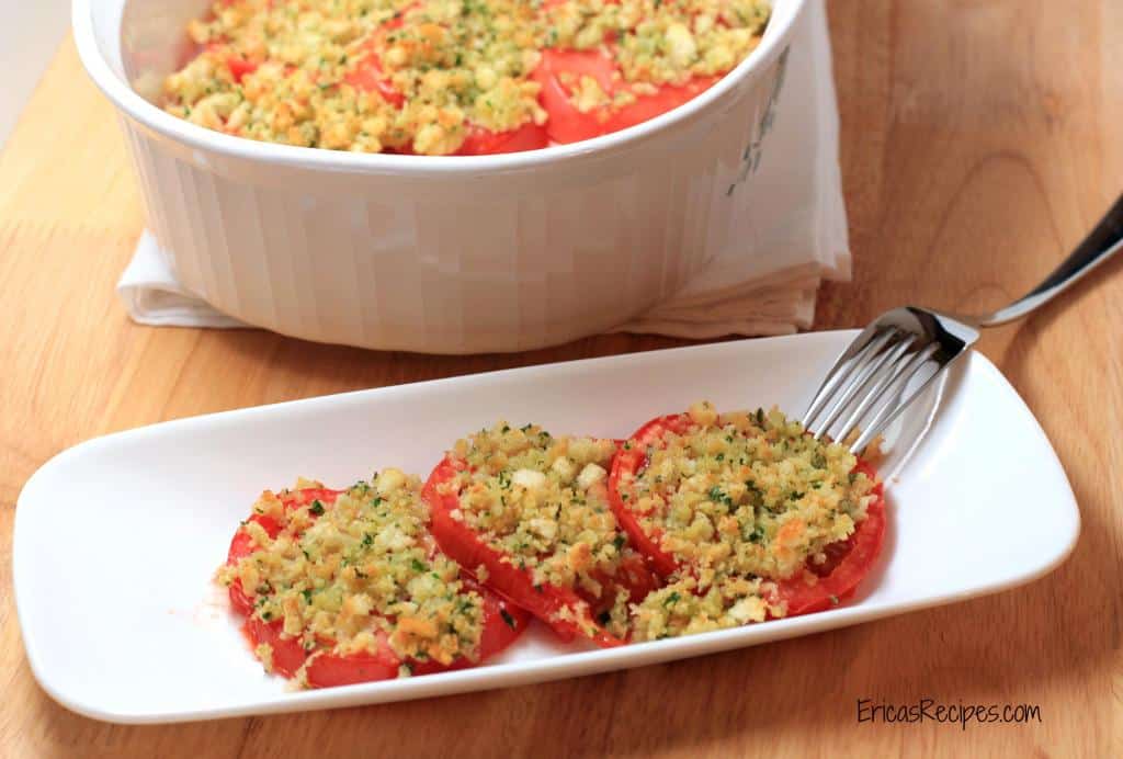 Light Tomato Gratin · Erica&amp;#39;s Recipes