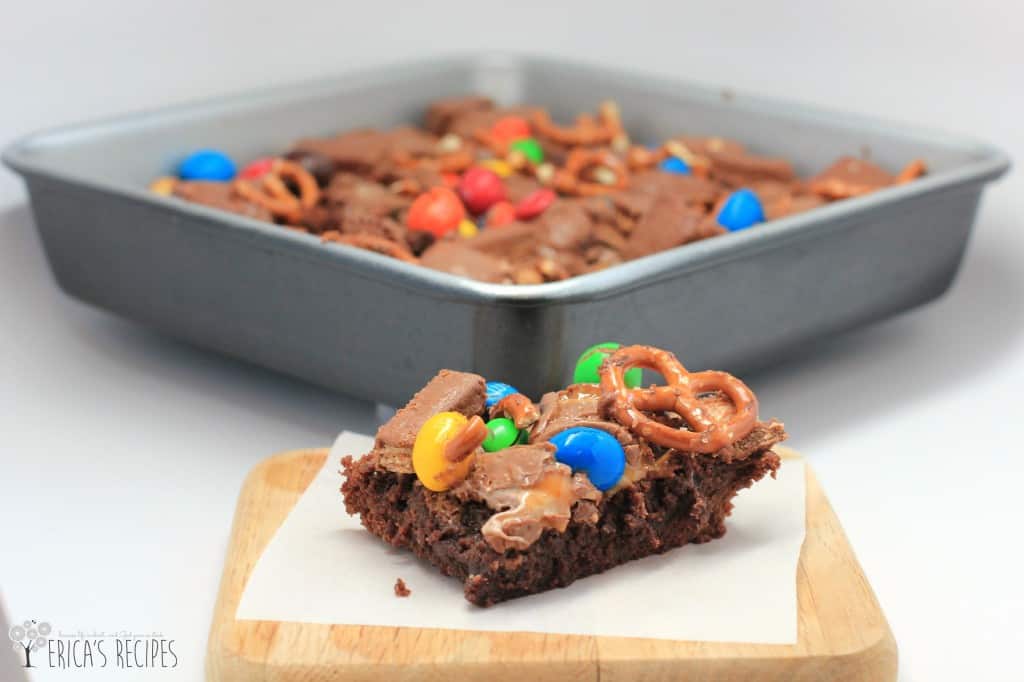 Raid-Your-Kids' Halloween Candy Brownies