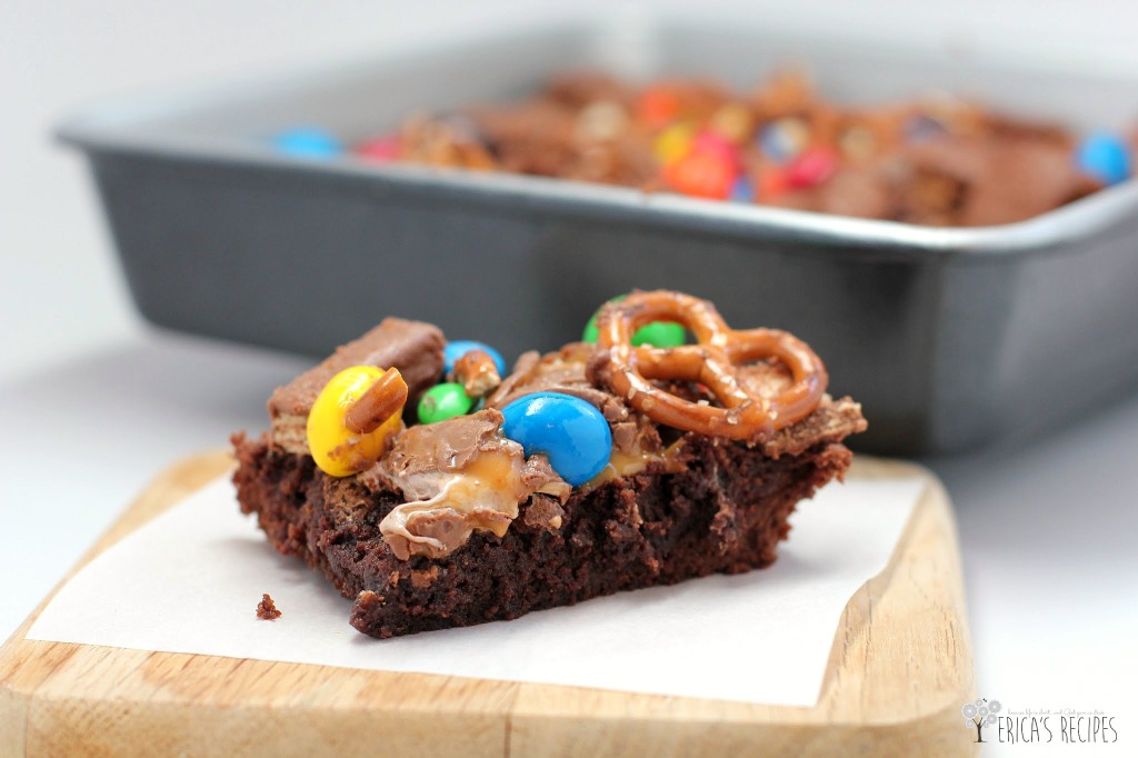 Raid-Your-Kids' Halloween Candy Brownies