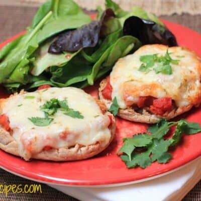 Mexican English Muffin Pizzas