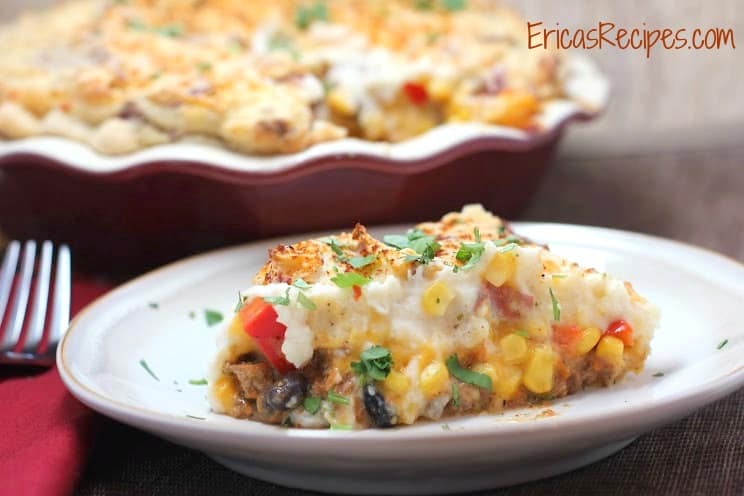Mexican Shepherd's Pie from EricasRecipes.com