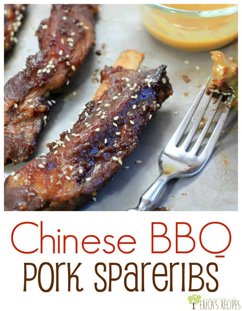 Chinese BBQ Pork Spareribs from EricasRecipes.com