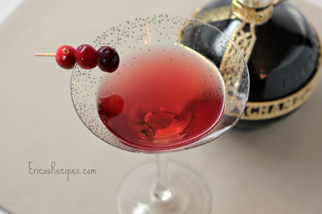 Cran-Raspberry Martini