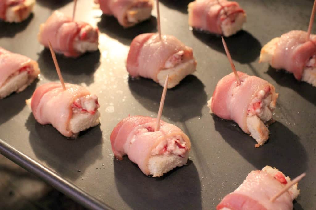 Cranberries 'N Cream Bacon Bites