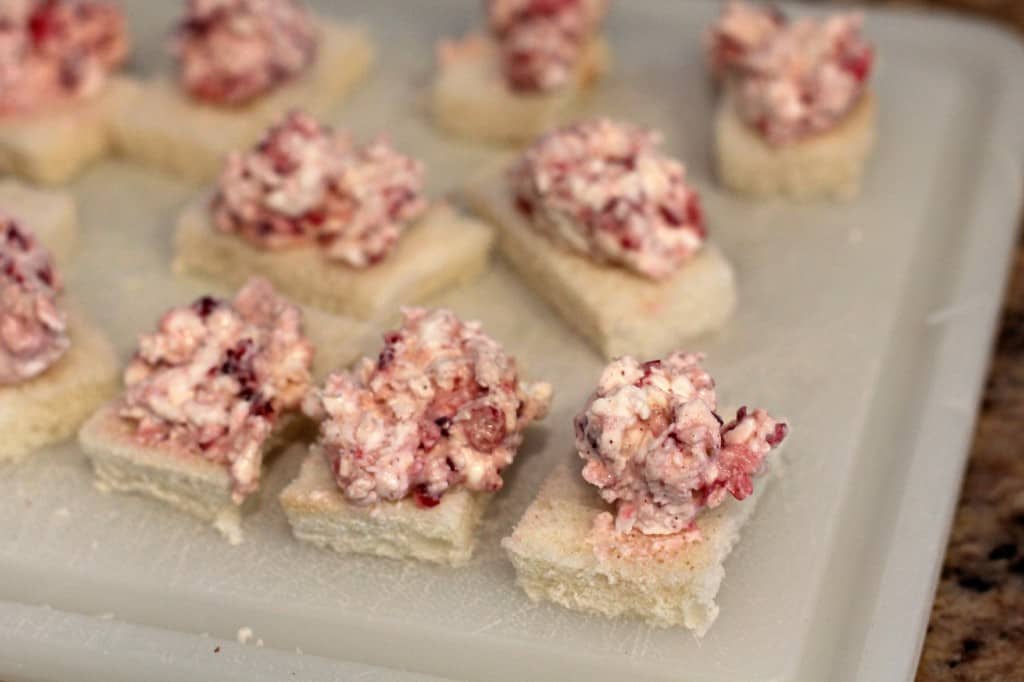 Cranberries 'N Cream Bacon Bites