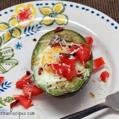 Eggs Baked in Avocado