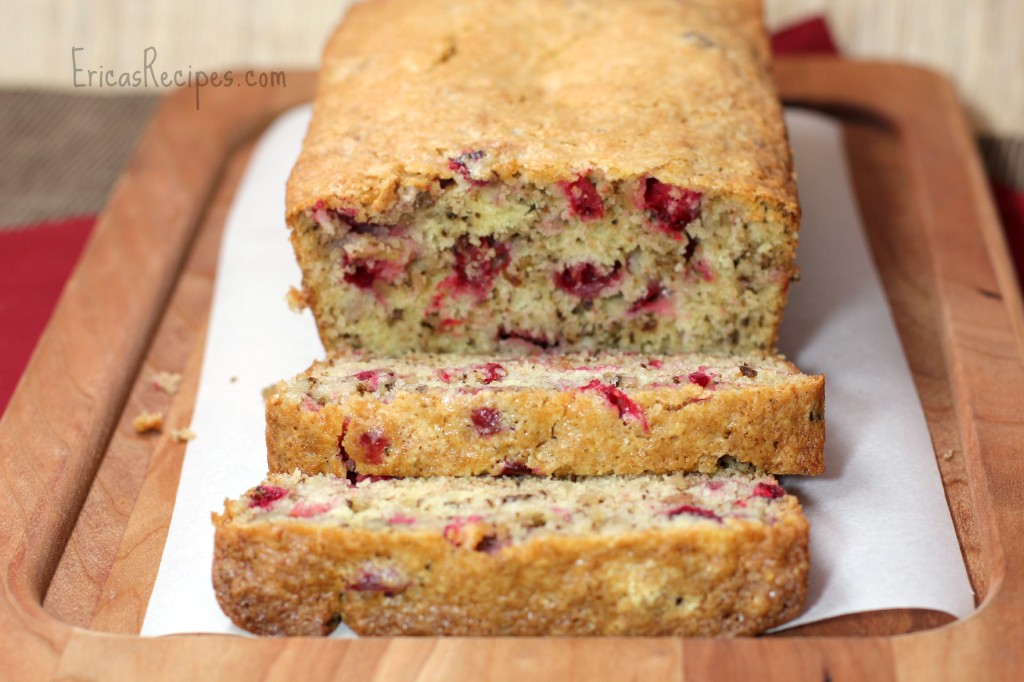 Grammy Peggy's Cranberry Bread · Erica's Recipes