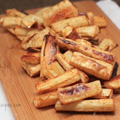 Honey Roasted Parsnips