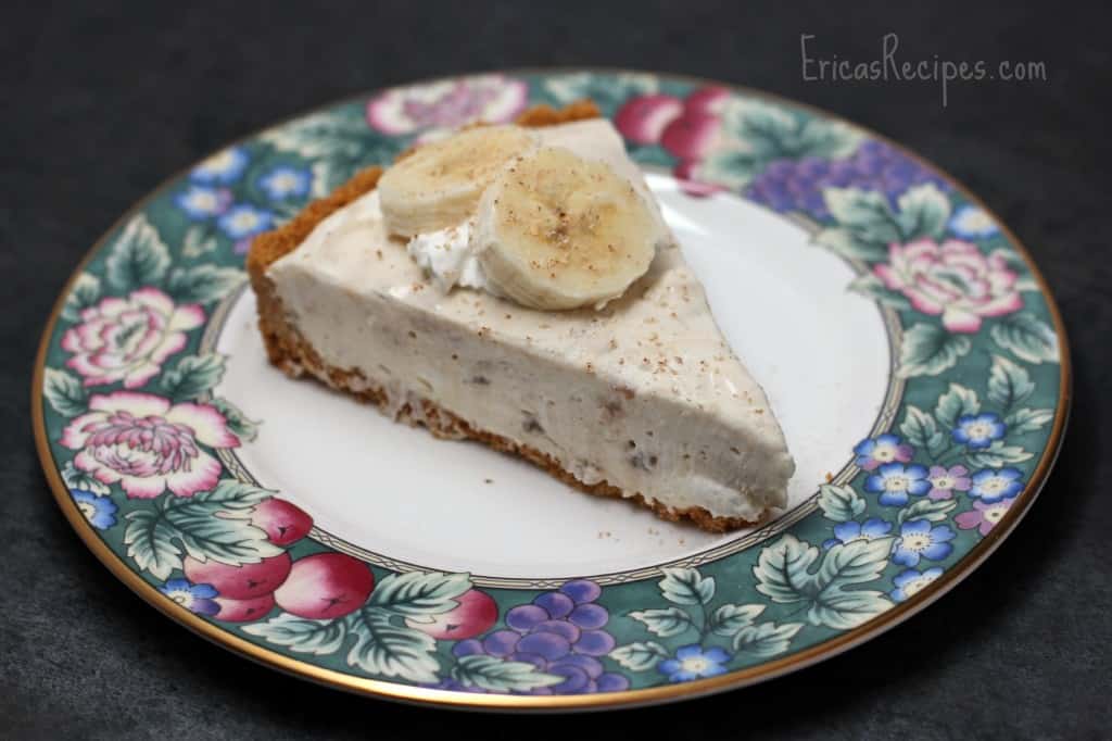 Bavarian Banana Tart