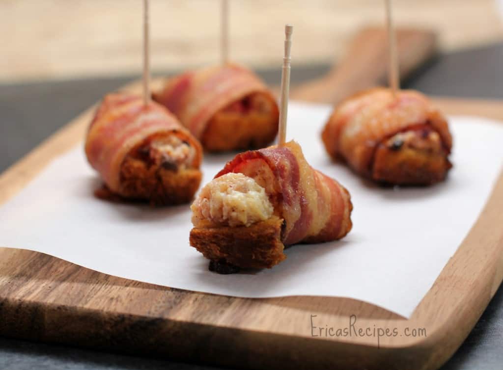 Cranberries 'N Cream Bacon Bites