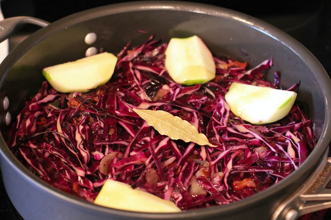 German Braised Red Cabbage · Erica's Recipes