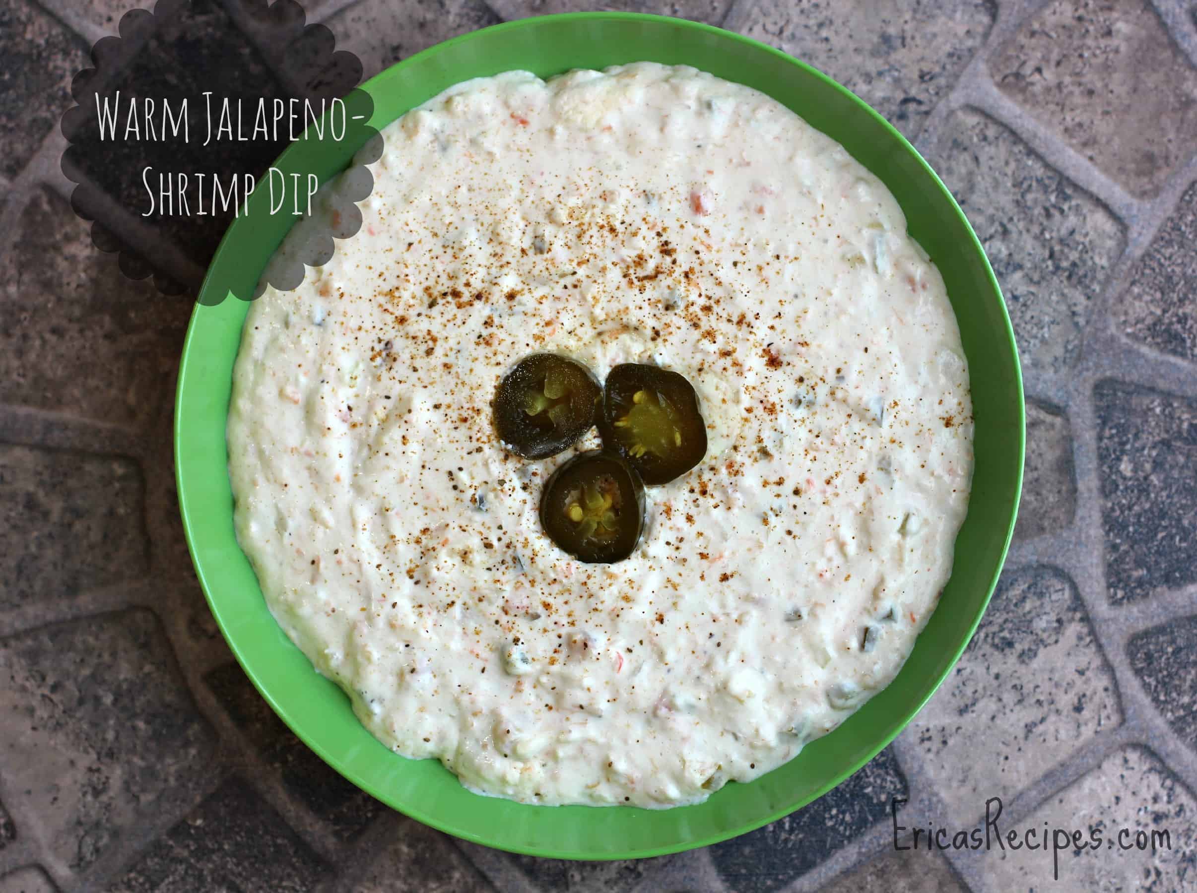 Warm Jalapeno-Shrimp Dip