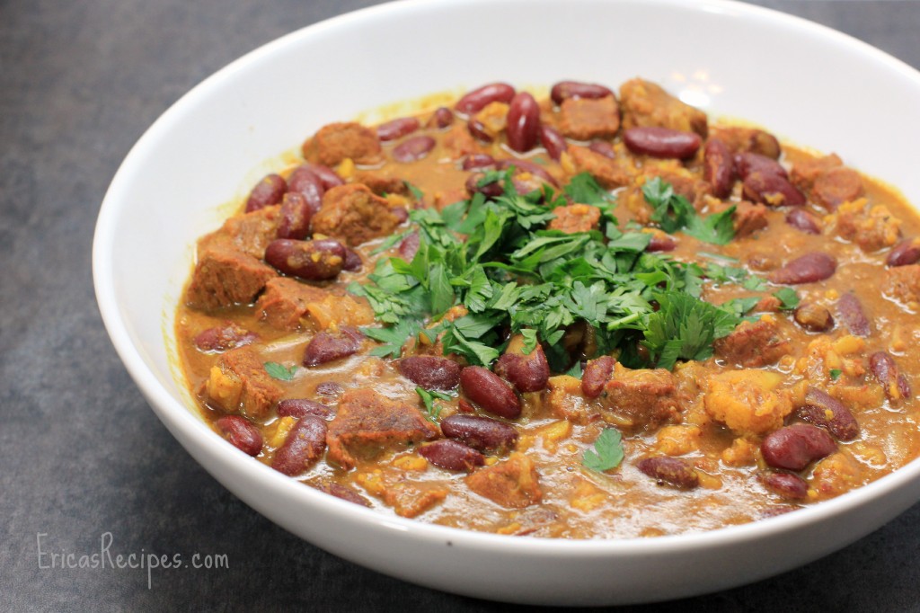 Beef and Bean Khoresh (Persian Stew)