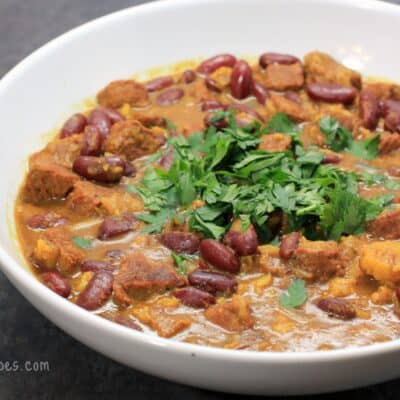 Beef and Bean Khoresh (Persian Stew)