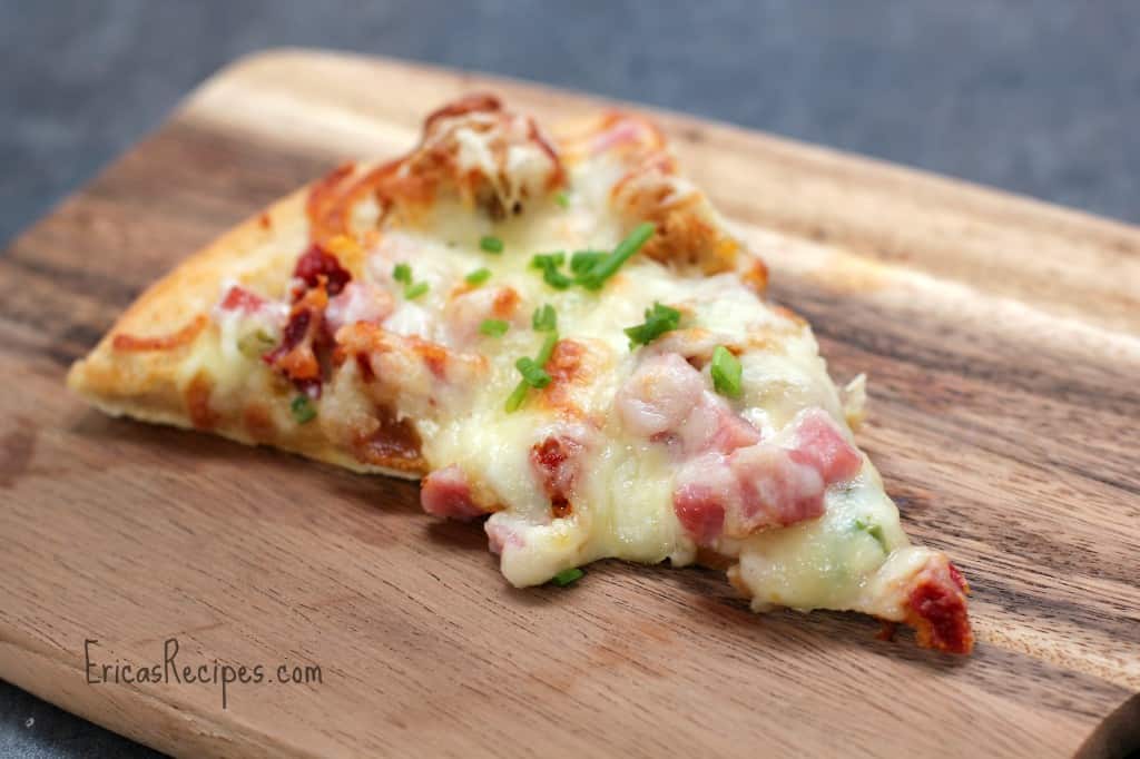 Chicken Cordon Bleu Pizza