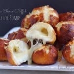 Garlic Cheese-Stuffed Pretzel Bombs
