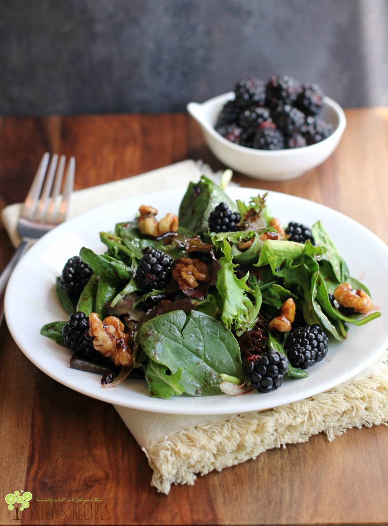 Blackberry Balsamic Vinaigrette | EricasRecipes.com