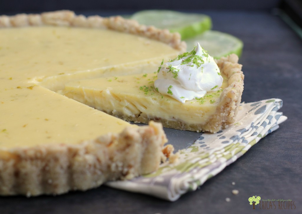 Walnut Lime Tart