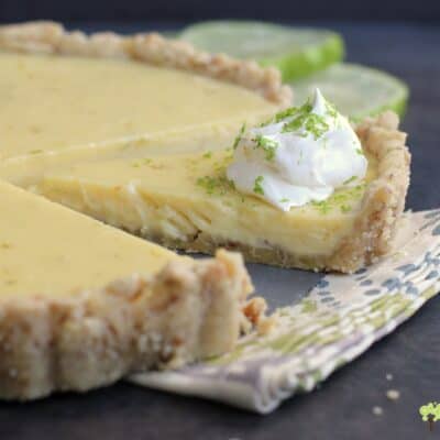 Walnut Lime Tart