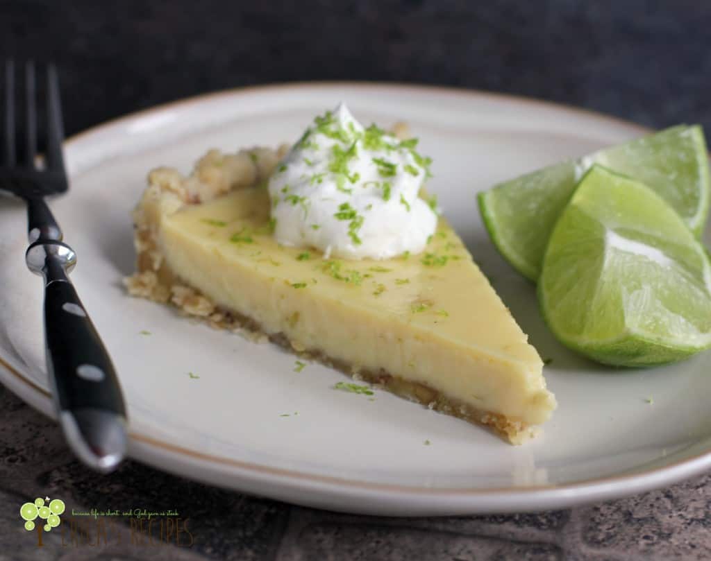 Walnut Lime Tart