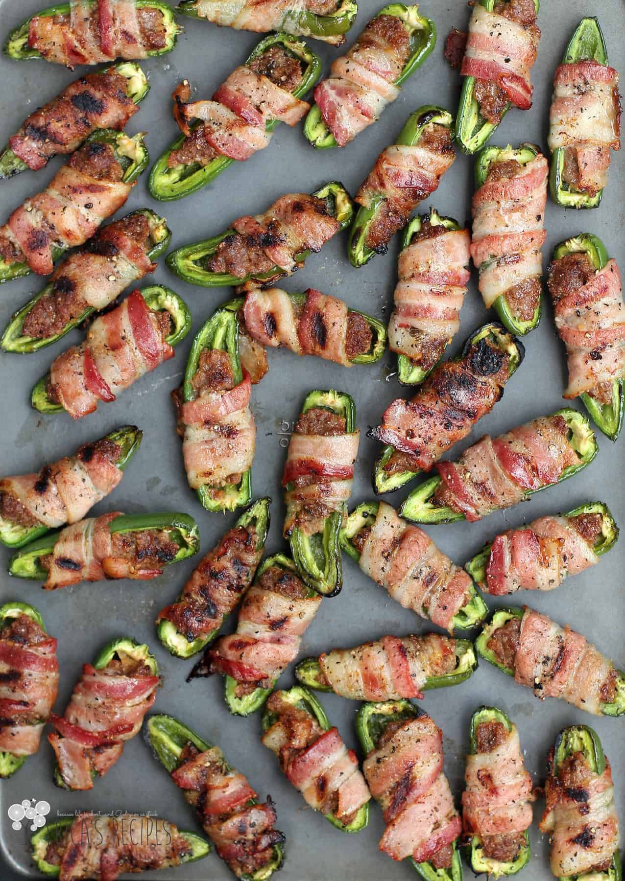 Sausage Stuffed Jalapenos {+VIDEO}