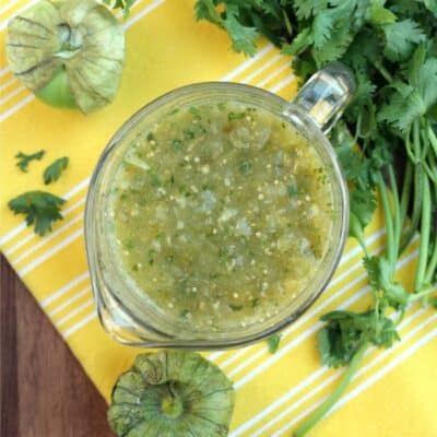 Roasted Tomatillo Salsa