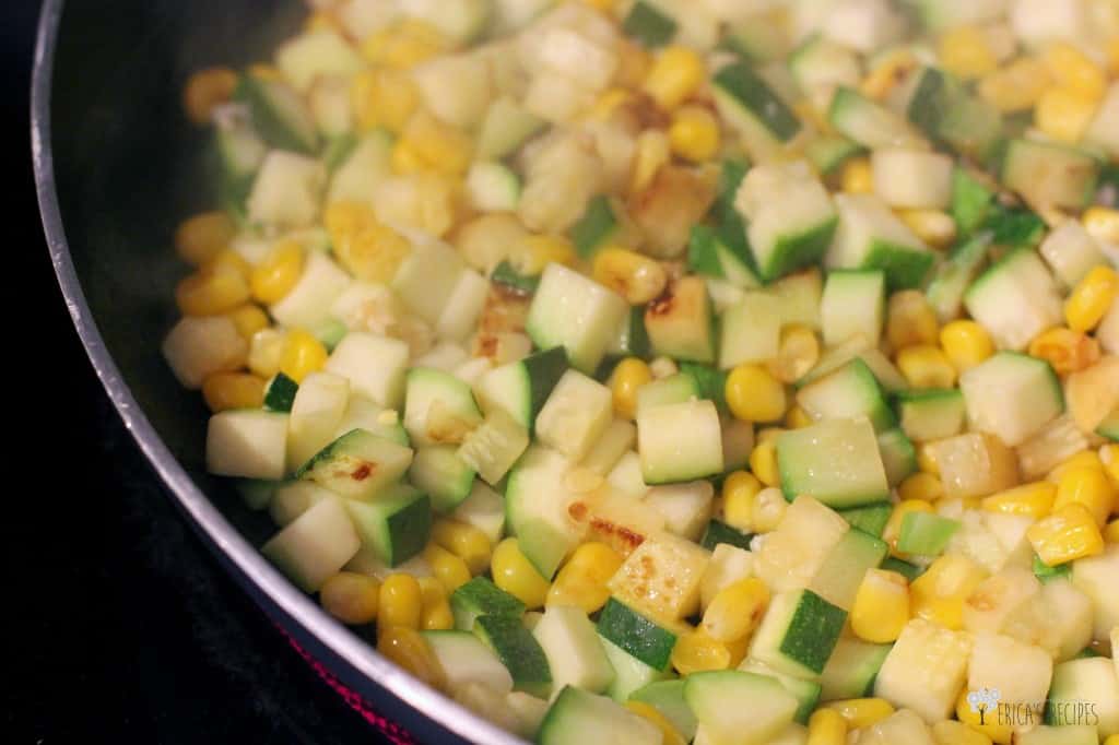 Zucchini, Black Bean, and Corn