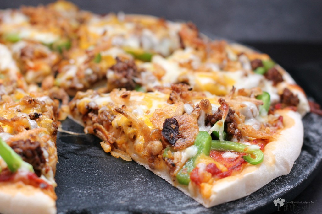 Chili Cheeseburger Pizza