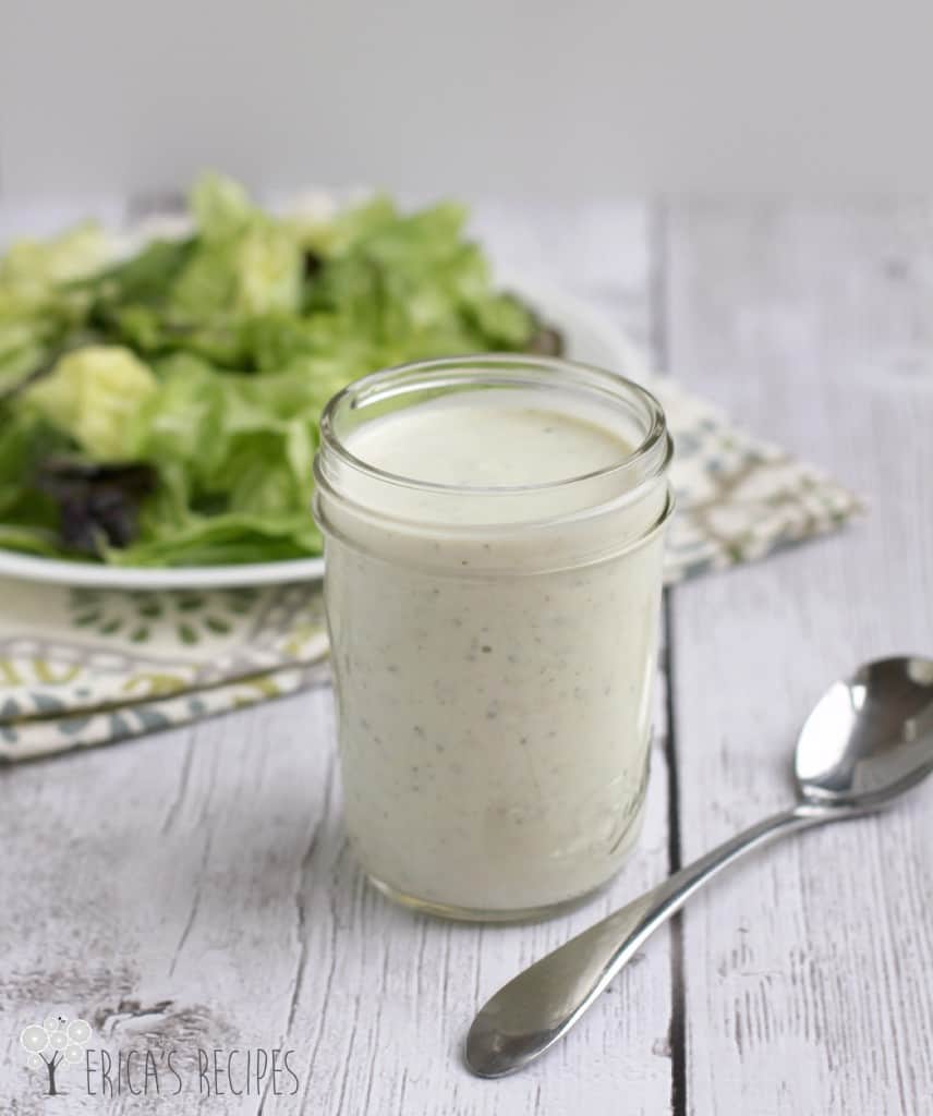 Chopped Salad with Buttermilk-Pesto Dressing