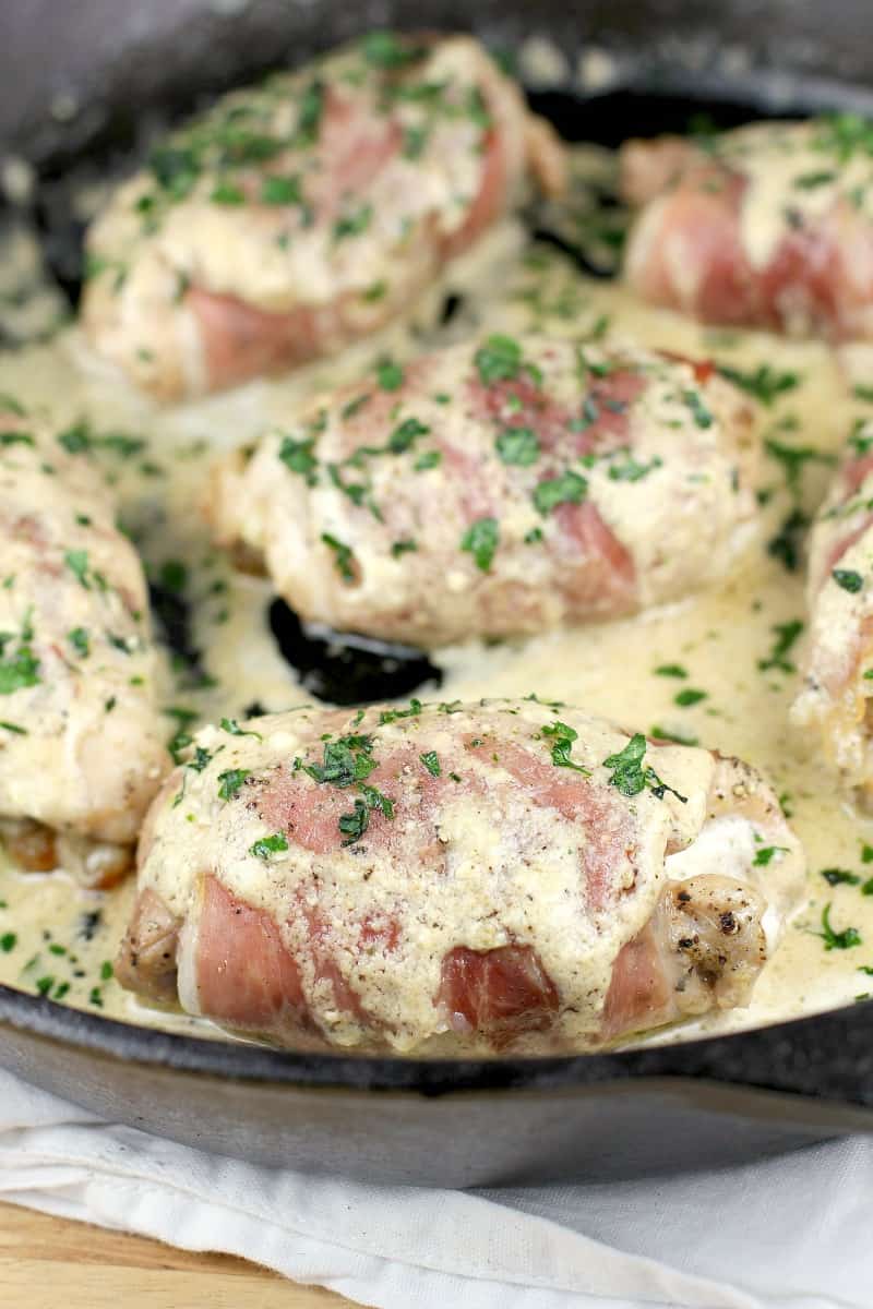 Boursin Chicken Thighs Recipe