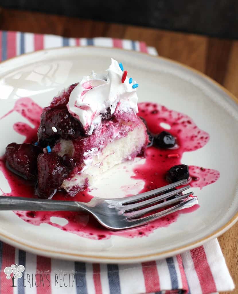 Grown-up Mixed Berry Shortcake | EricasRecipes.com