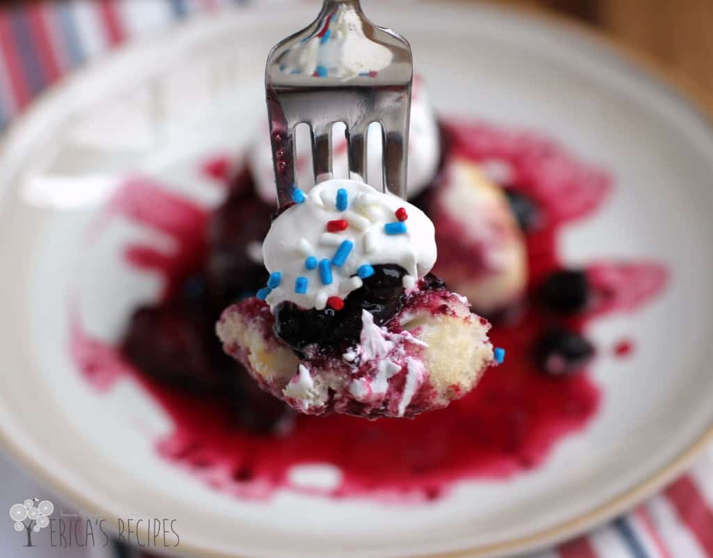 Grown-up Mixed Berry Shortcake | EricasRecipes.com