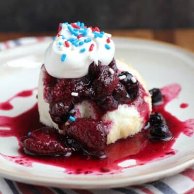 Grown-up Mixed Berry Shortcake | EricasRecipes.com