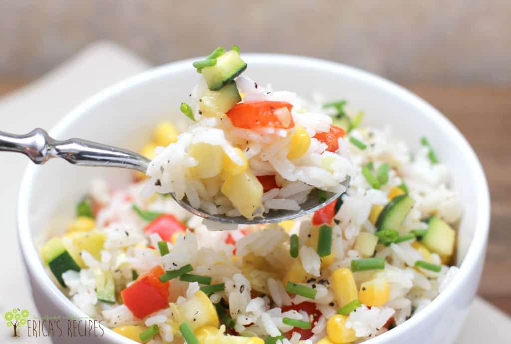 Kid-Friendly Confetti Rice - Erica's Recipes