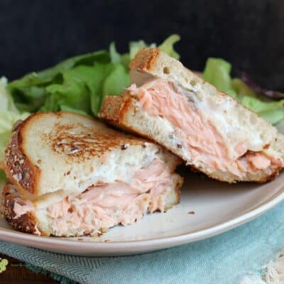 The Best Salmon Melt | EricasRecipes.com