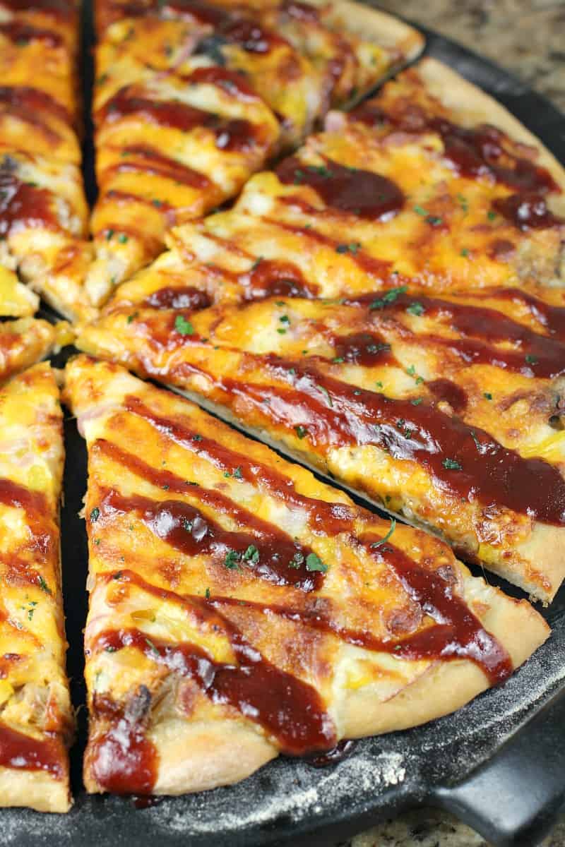 BBQ Chicken Pizza Roll - Simple Joy