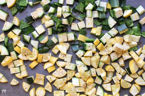 Calabacitas con Elote with Brown Rice and Quinoa