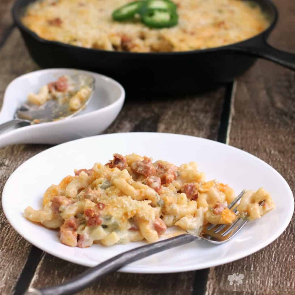 Jalapeno and Chorizo Macaroni and Cheese